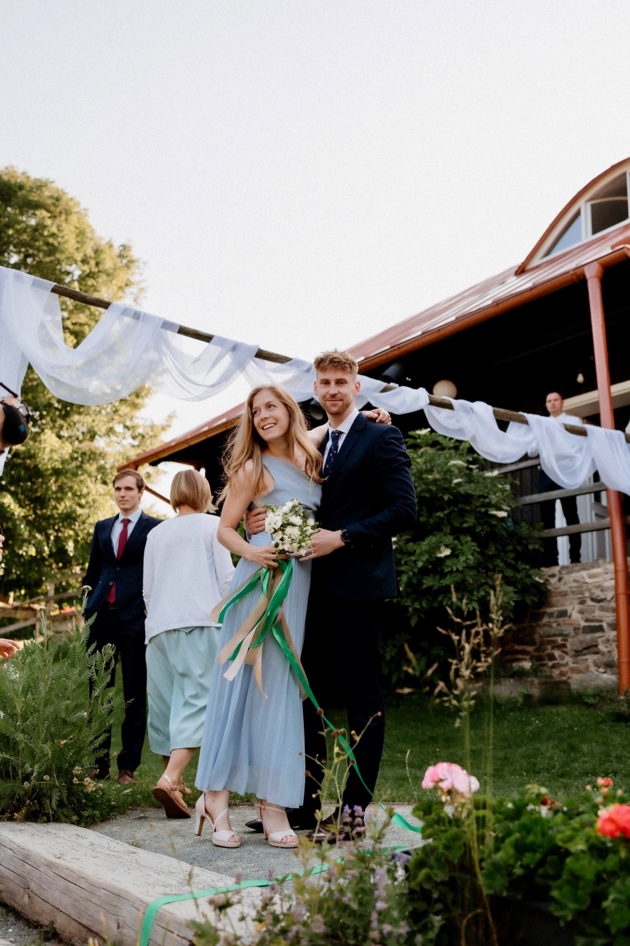 Terezka vyhrála svatební kytici, poté už jsem neměl na výběr